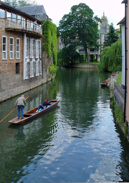 Photo 6"x4" The River Cam Cambridge\/TL4658 c2008