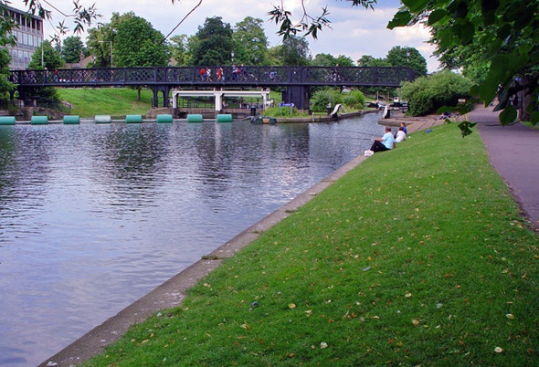 Photo 6"x4" Footbridge to Chesterton Road, River Cam Cambridge\/TL4658 c2008