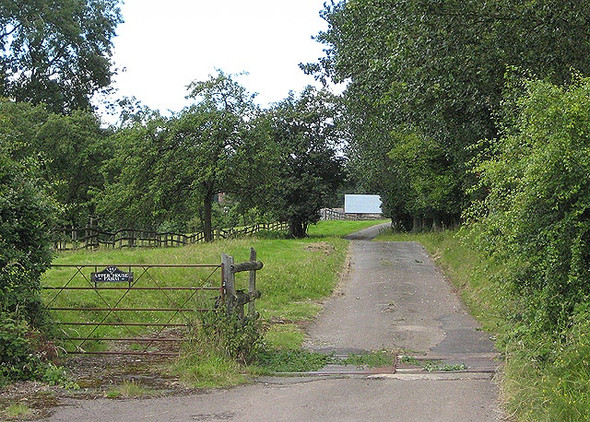Photo 6"x4" To Upper House Farm Hill Gate c2008