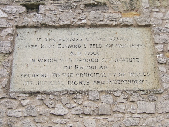 Photo 6"x4" Site of King Edward I Parliament Pen-y-ffordd\/SJ0278 c2008