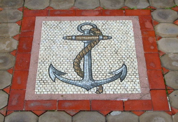 Photo 6"x4" Mosaic, Sinclair Seamen's Presbyterian Church, Belfast Belfast c2008