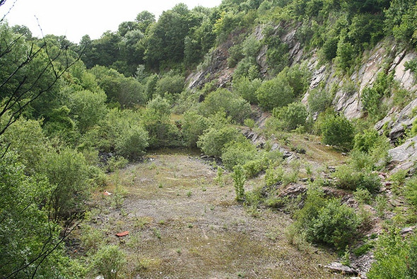 Photo 6"x4" Yealmpton: old quarry at Eastern Torrs Torr\/SX5851 c2008