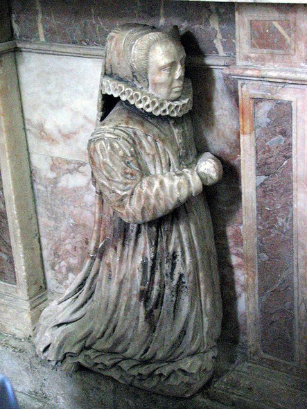 Photo 6"x4" St Michael's church - monument detail Brampton\/TG2224 c2008