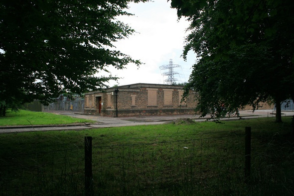 Photo 6"x4" Substation Building Toton Long Eaton c2008
