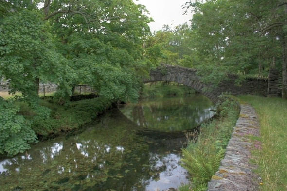 Photo 6"x4" New Bridge and Great Langdale Beck Chapel Stile c2008