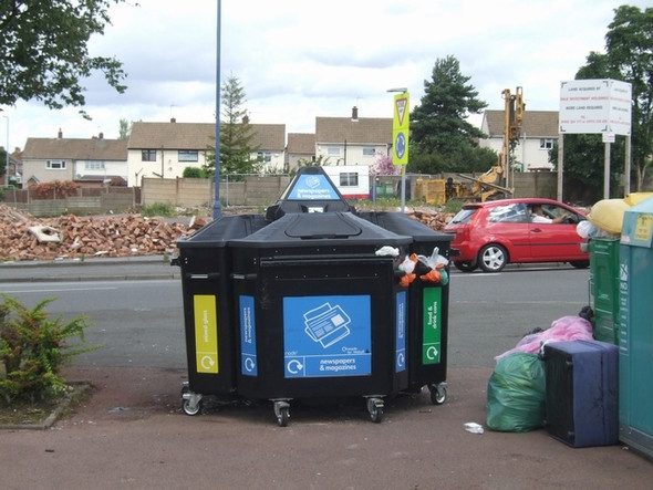 Photo 6"x4" Multi-faceted recycling in Bentley Darlaston c2008