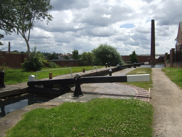 Photo 6"x4" Walsall Branch Canal - Lock No. 8 Walsall c2008