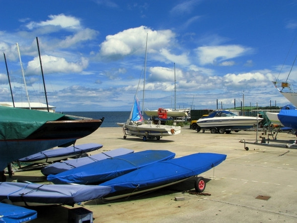 Photo 6"x4" Boatyard, Ballyholme Yacht Club Bangor\/J5081 c2008