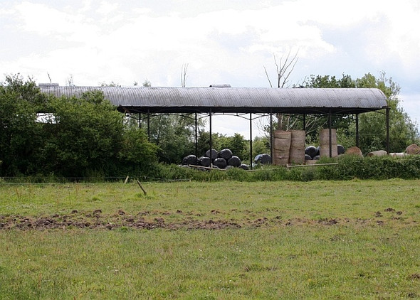 Photo 6"x4" Hay barn, New House Farm, Guarlford Great Malvern c2008
