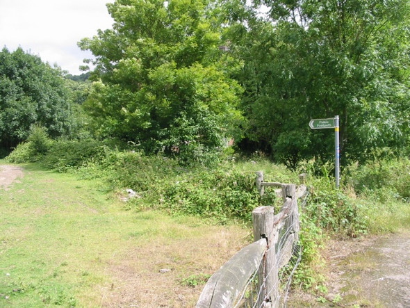 Photo 6"x4" Footpath from Attwaters Lane Crit Hall c2008