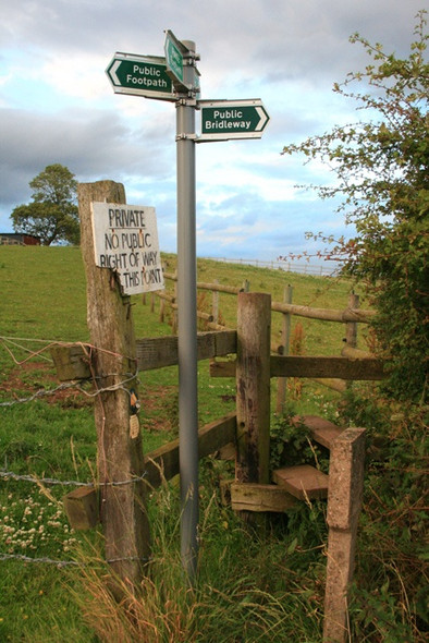 Photo 6"x4" Four Ways Risley\/SK4635 c2008