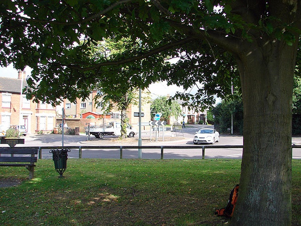 Photo 6"x4" Bedford Road roundabout Hitchin c2008