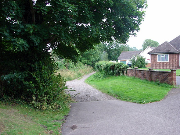 Photo 6"x4" Track at Ickleford Hitchin c2008