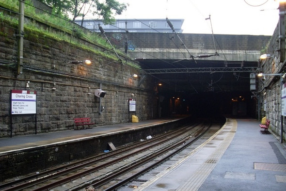 Photo 6"x4" Charing Cross Station Glasgow c2008