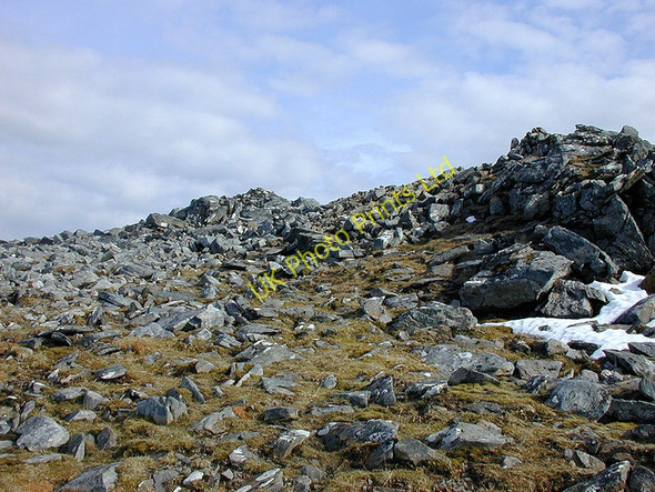 Photo 6"x4" Summit of Beinn Liath Mhor Fannaich Beinn Liath Mh\u00f2r Fannaich c2004