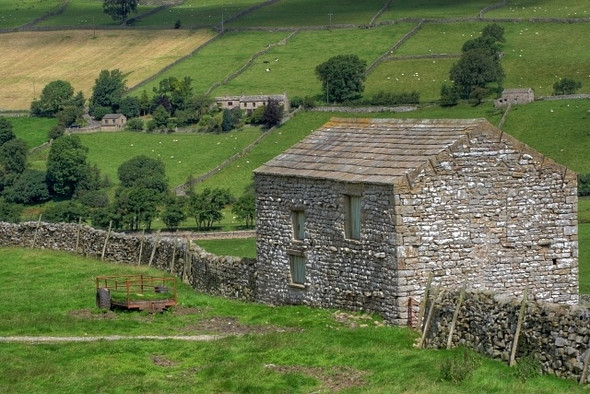 Photo 6"x4" Barn, Harkerside Place Healaugh\/SE0199 c2008