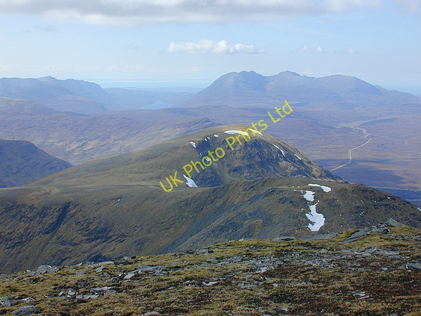 Photo 6"x4" View north west from Sgurr Mor Sgurr M\u00f2r c2004