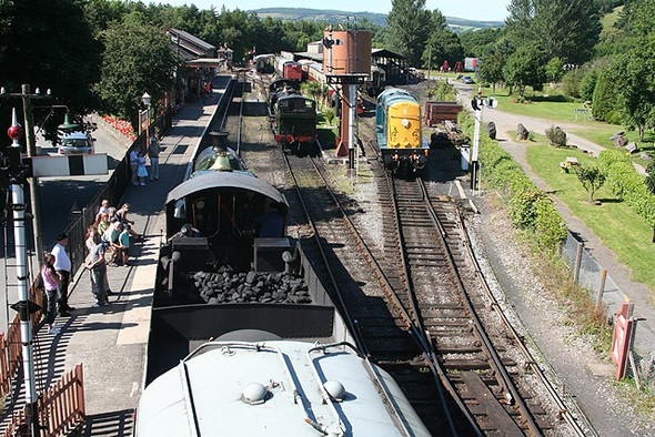 Photo 6"x4" Buckfastleigh: train from Totnes Buckfastleigh c2008
