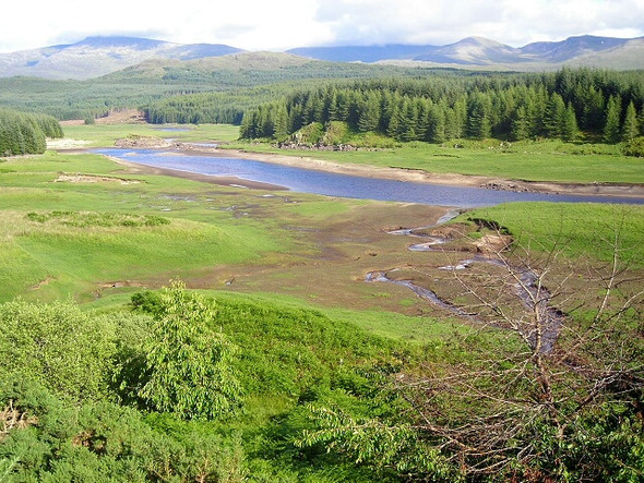 Photo 6"x4" Laggan Reservoir Allt Clachaig c2008