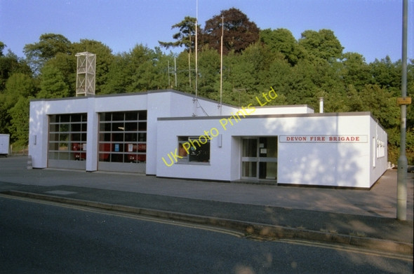 Photo 6"x4" Tavistock Fire Station Tavistock c1995