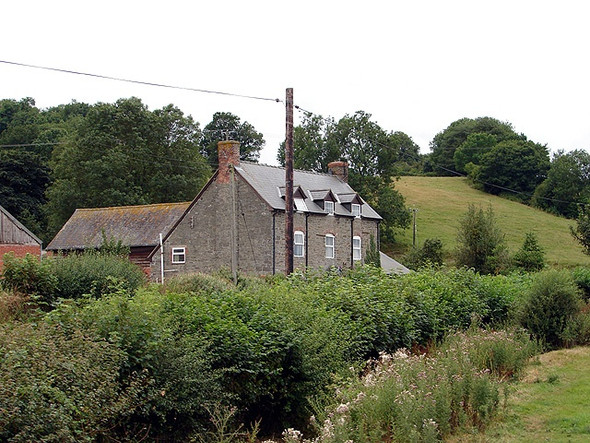 Photo 6"x4" Dolarddyn Farm Castle Caereinion c2006