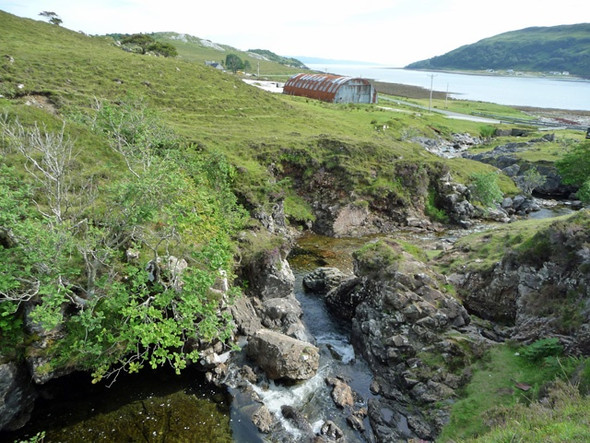 Photo 6"x4" Near the foot of the Allt Aisridh Torrin\/Na Torrin c2008