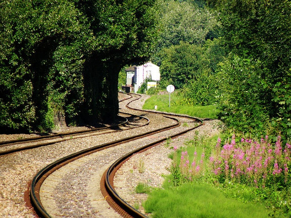 Photo 6"x4" Gloucester to Swindon Railway Line Brimscombe c2008