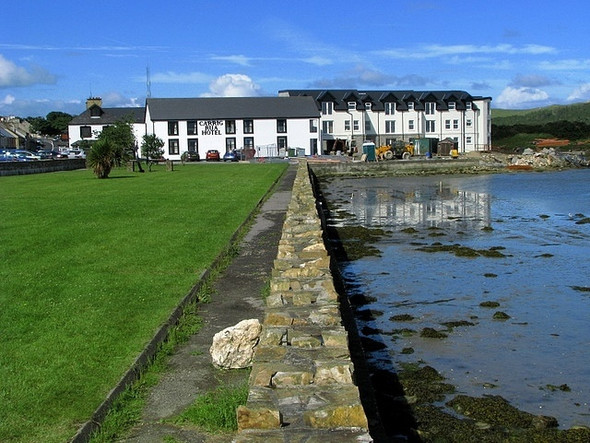 Photo 6"x4" Sea wall, Dunfanaghy Dunfanaghy c2008