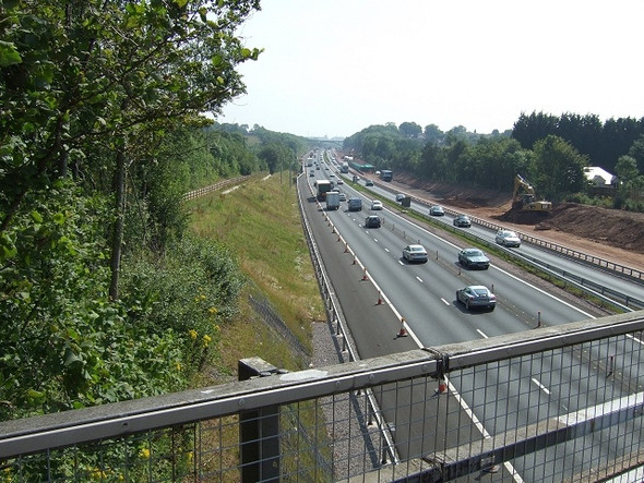 Photo 6"x4" M4 East, Thornhill Lisvane c2008