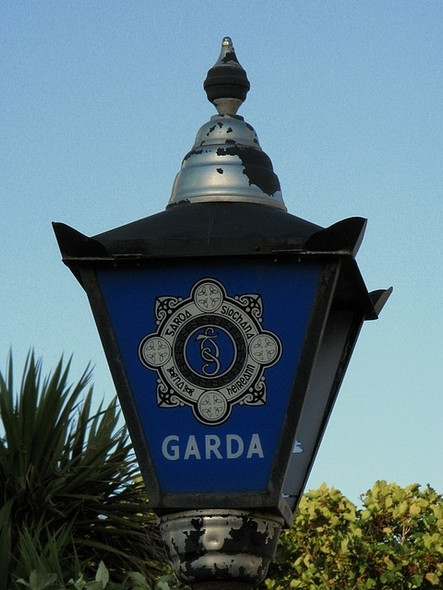 Photo 6"x4" Sign, Dunfanaghy Garda Station Dunfanaghy c2008