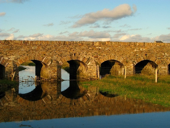 Photo 6"x4" Hornhead Bridge Dunfanaghy c2008