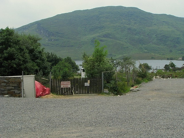 Photo 6"x4" Car park near Lough Nacung Upper Money Beg c2008