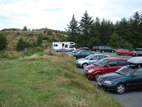 Photo 6"x4" Nantyrarian visitor centre car park Cwmbrwyno c2008