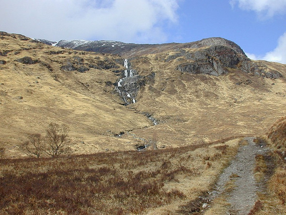 Photo 6"x4" Path by the Allt Toaig Allt Toaig c2001