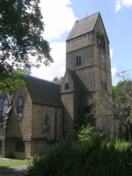 Photo 6"x4" St Paul's Church - Huddersfield Road Mirfield c2008
