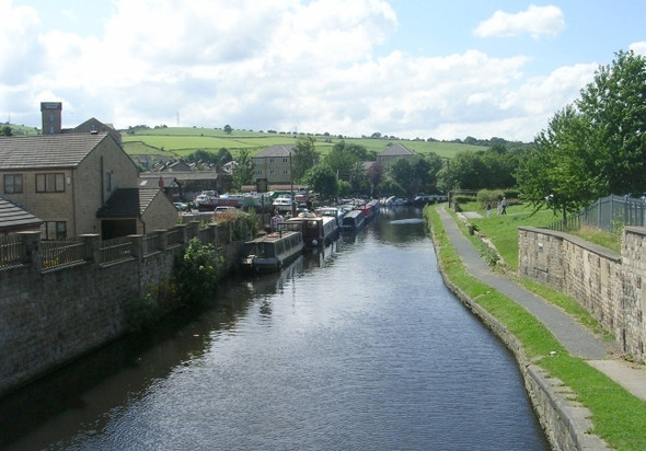 Photo 6"x4" Calder & Hebble Navigation - Station Road Mirfield c2008