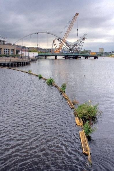 Photo 6"x4" North Shore Footbridge Stockton-on-Tees c2008 P1