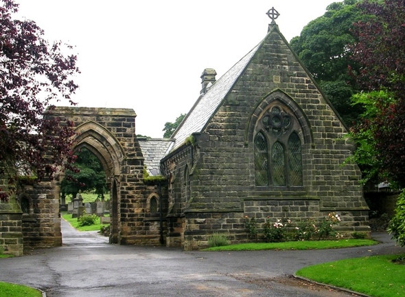 Photo 6"x4" Disused Cemetery Chapel - Cemetery Road Yeadon c2008
