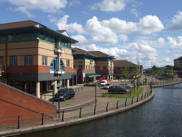 Photo 6"x4" Retail and offices at Merry Hill Waterfront Brierley Hill\/SO9286 c2008