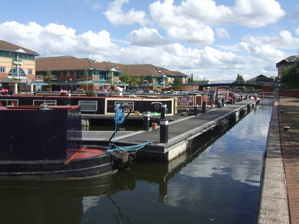 Photo 6"x4" Dudley No 1 Canal - Waterfront Marina Brierley Hill\/SO9286 c2008
