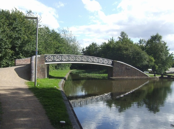 Photo 6"x4" Dudley No 1 Canal - Delph Basin Bridge Brierley Hill\/SO9286 c2008