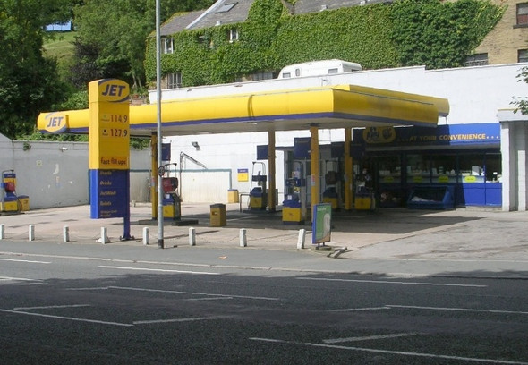 Photo 6"x4" Jet Filling Station - Burnley Road Sowerby Bridge c2008