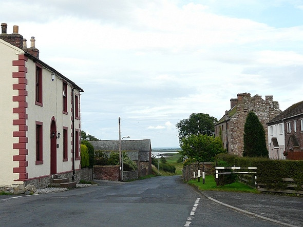 Photo 6"x4" Eastern end of Drumburgh Village Drumburgh c2008