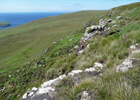 Photo 6"x4" Southern slopes of Ben Vratabreck Ramasaig c2008