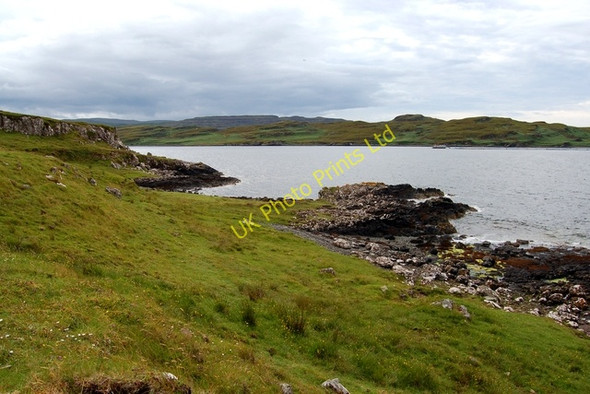 Photo 6"x4" Coastline at Fanks Kildonan\/NG3554 c2007