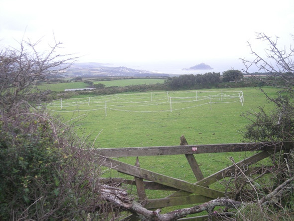 Photo 6"x4" Field next to the car park at Castle Gate Castle Gate c2008