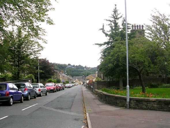 Photo 6"x4" New Street - Milnsbridge Crosland Moor c2008
