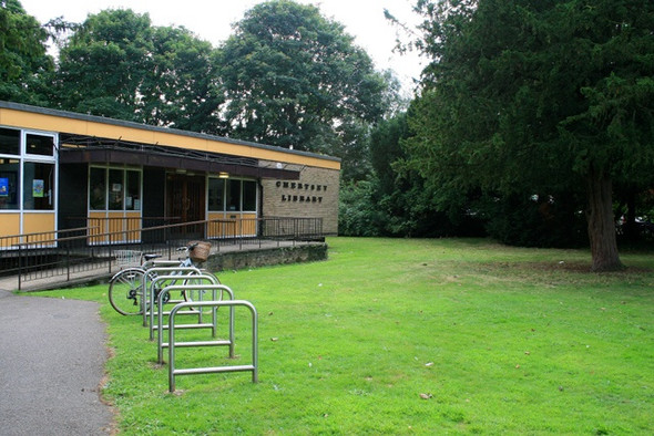 Photo 6"x4" Chertsey Library Chertsey c2008