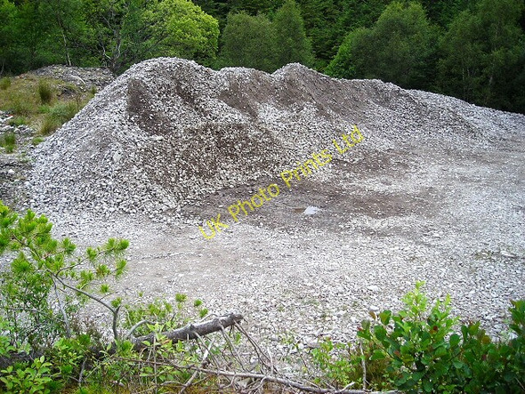 Photo 6"x4" Quarry in Leanachan Forest Torlundy c2007