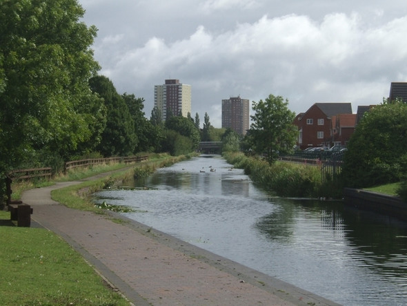 Photo 6"x4" The 'Curly Wyrley' approaching Wednesfield Wolverhampton c2008